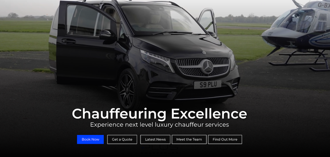 Plus Chauffeurs Website Update: Enhancing Your Experience