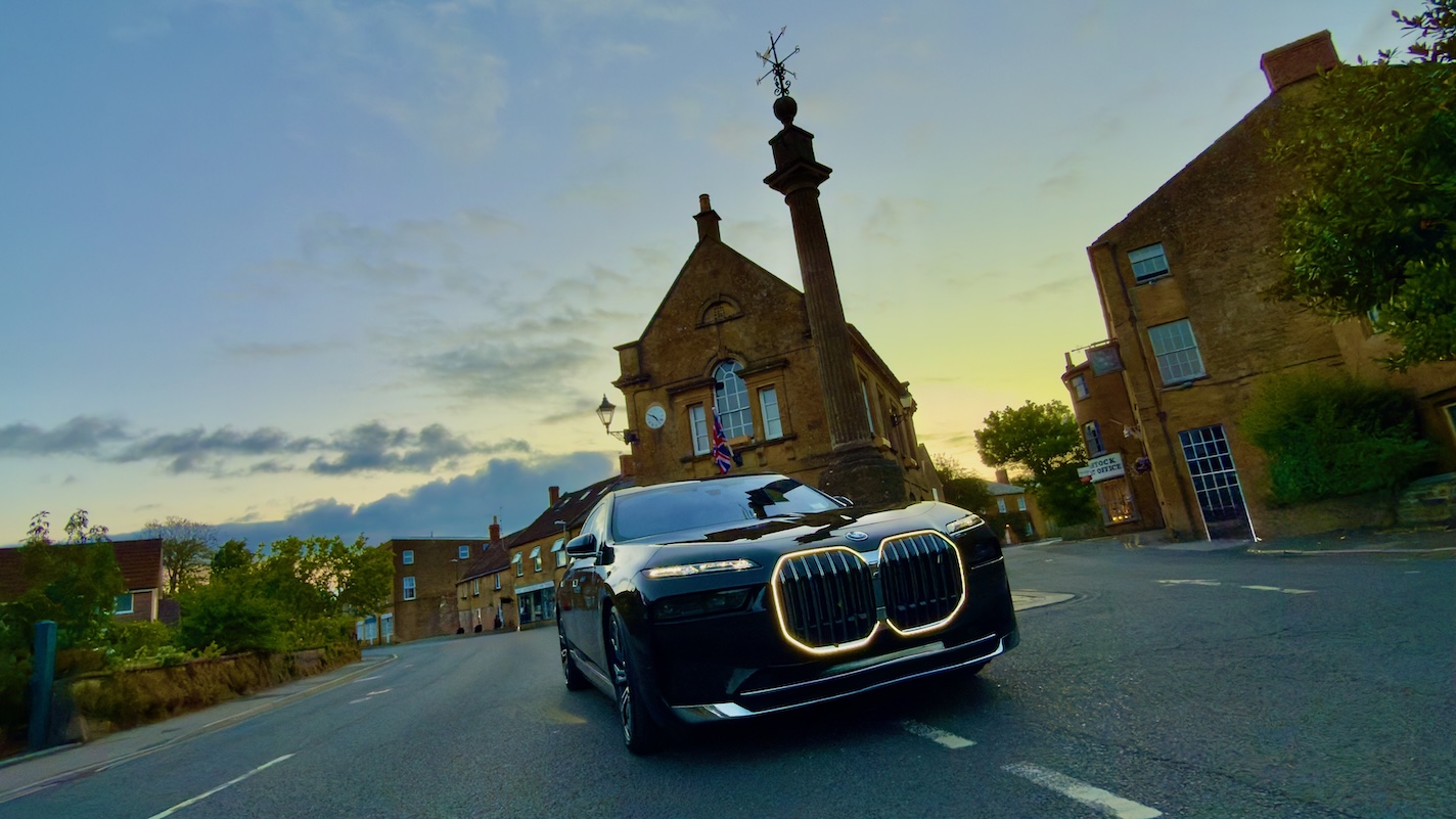 Martock to Heathrow Terminal 5 Chauffeur Transfer in the BMW i7