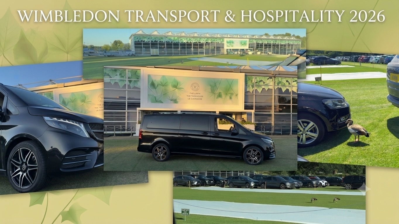 Wimbledon Chauffeur Service for Small Groups in the Mercedes V-Class