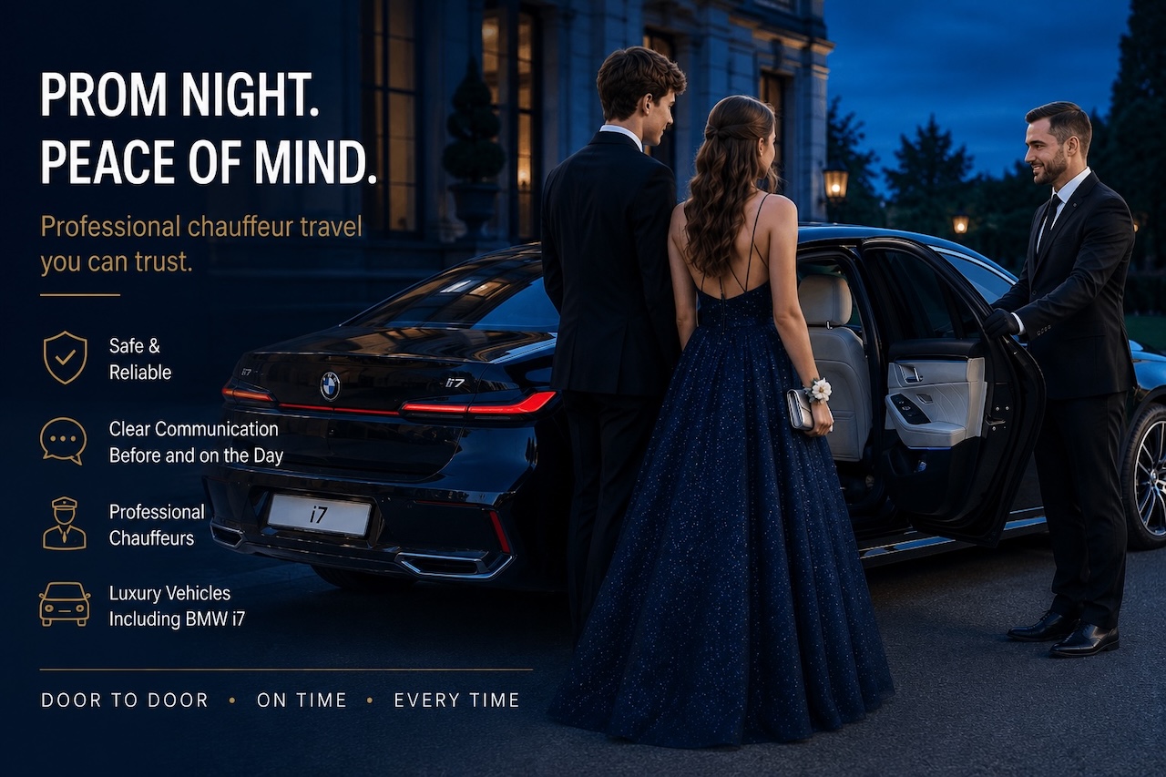 Prom Chauffeur Service for Teenagers: Safe, Professional Travel for Prom Night
