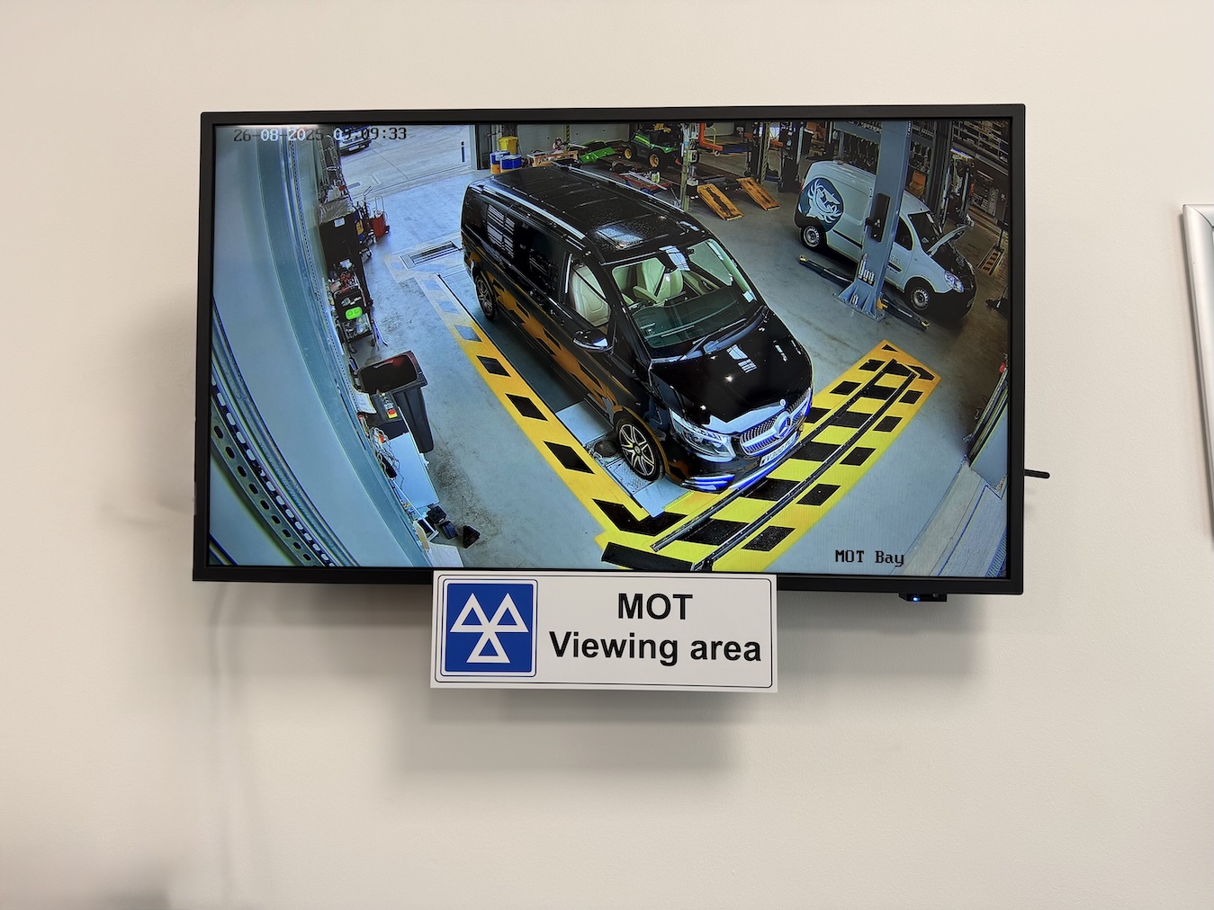 V‑Class Inspection Day: A Plus Chauffeurs Vehicle Passes Its Annual Licensing Check with Flying Colours